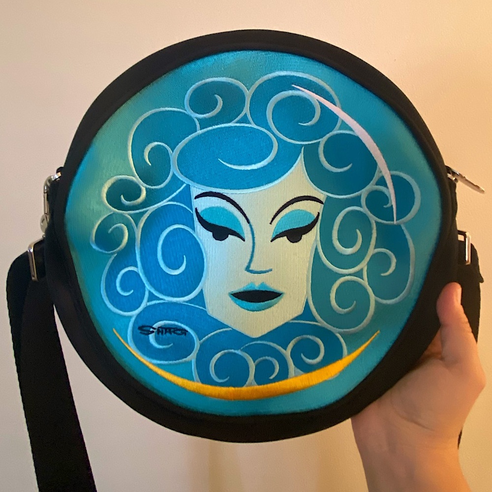 2019 D23 Expo Exclusive Harveys Shag for Wondergound Gallery Madam Leota Bag